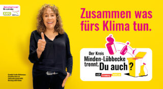 Kampagnenmotiv Minden-Lübbecke trennt. Du auch?
