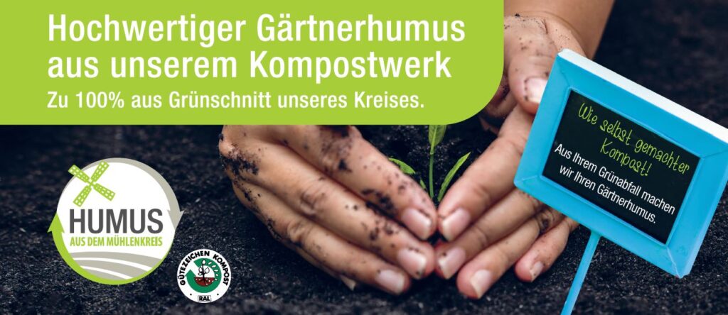 Gärtnerhumus aus dem Kompostwerk