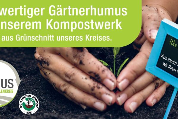 Gärtnerhumus aus dem Kompostwerk