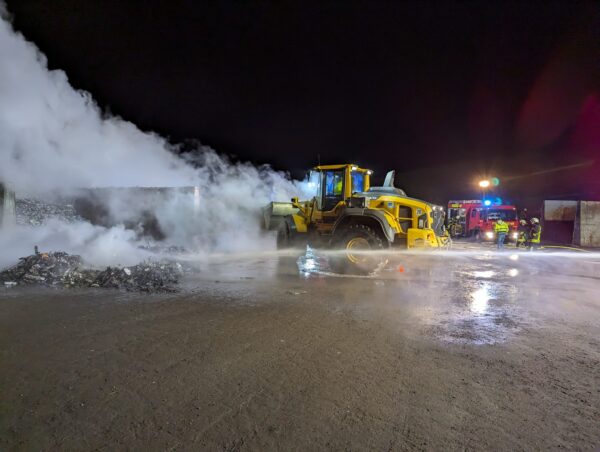 Brandereignis Pohlsche Heide am 25.02.2024