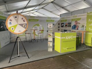 KAVG Messestand Hiller Markt