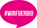 Kampagnenlogo #WIRFUERBIO